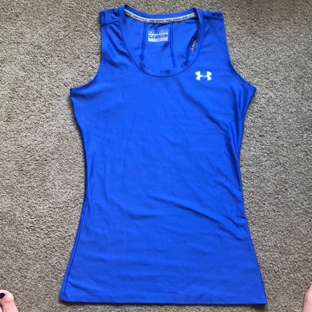 Royal Blue Under Armour Tank Top S